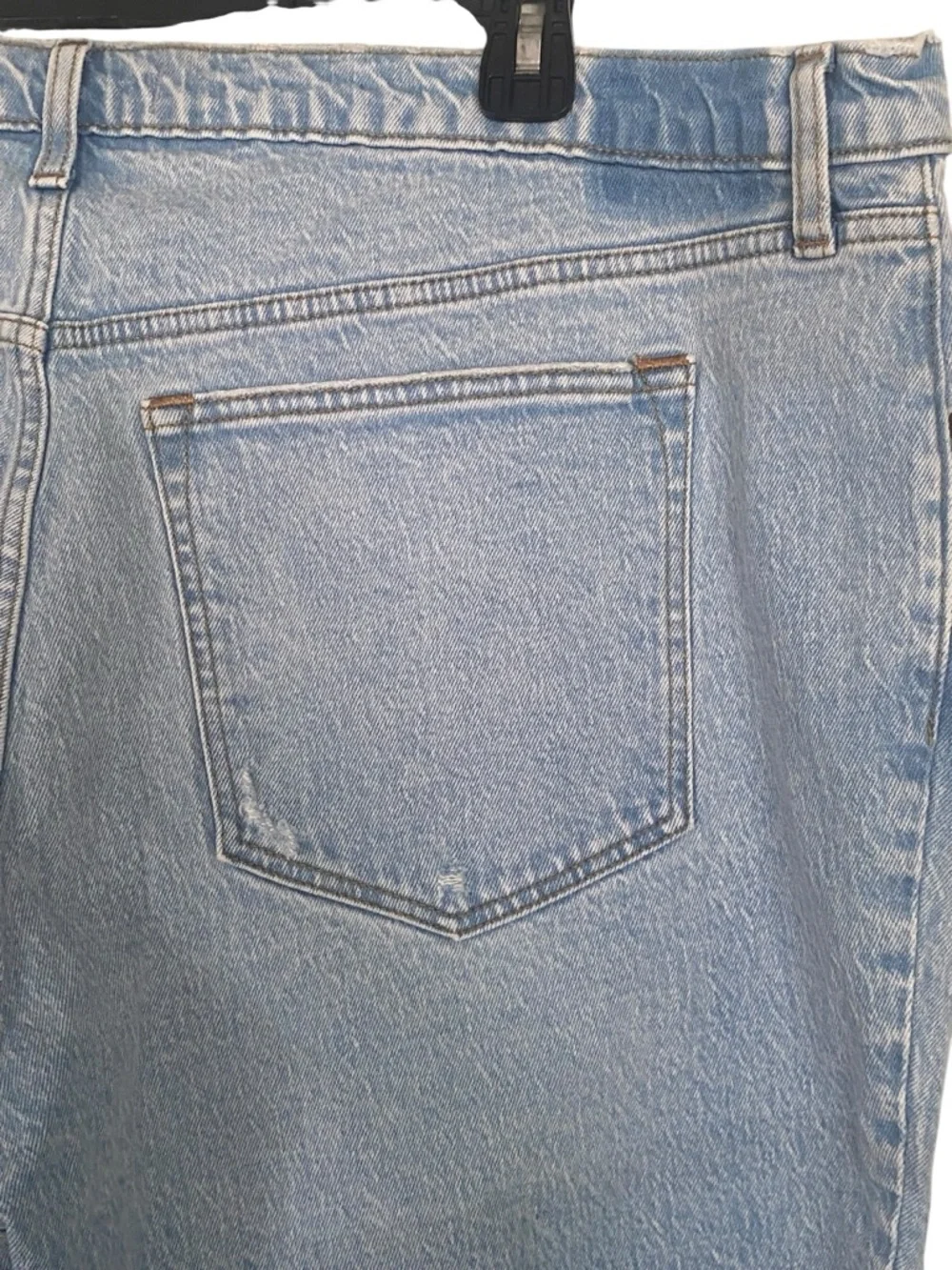 Abercrombie and Fitch 90s Straight Ultra High Rise Jeans Plus Size 36 22 NWT - Picture 6 of 14